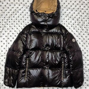 Moncler Tan Quilted Jacket